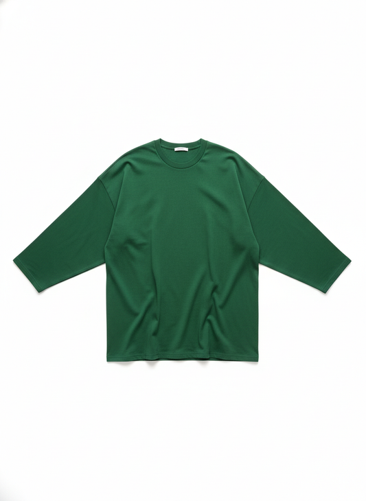 Groen oversized t-shirt voor mannen