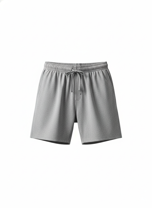 Grijze lounge short voor mannen