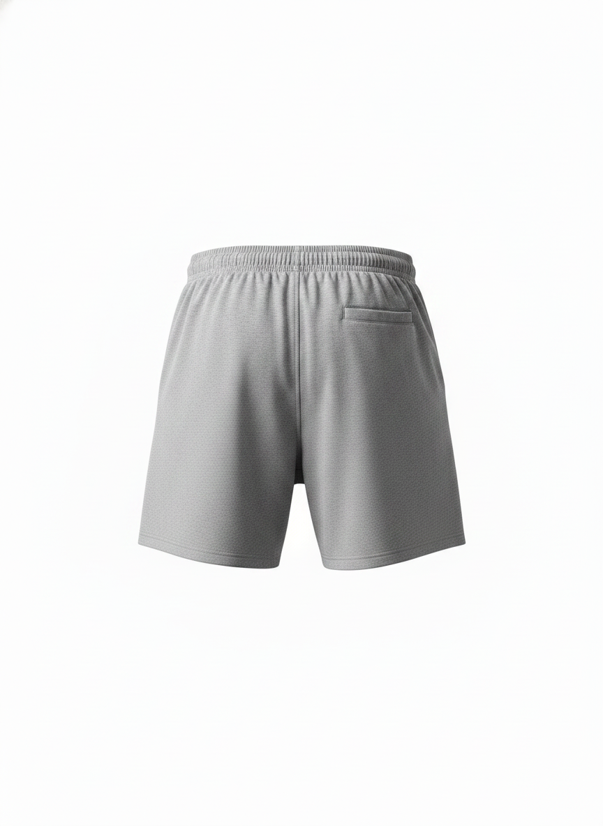 Grijze lounge short voor mannen